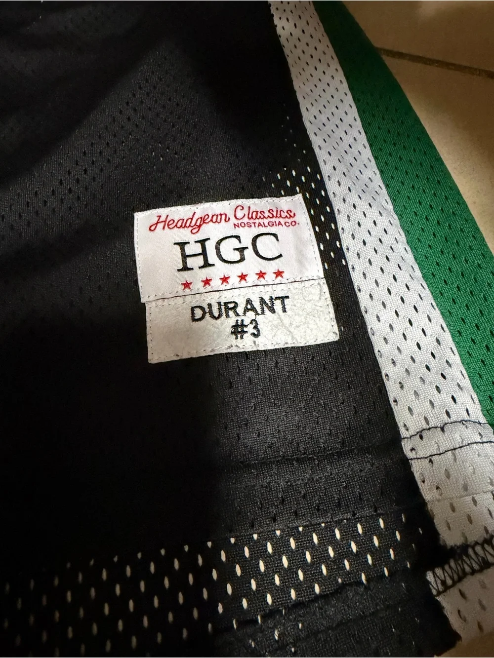 Kevin Durant Montrose Christian Basketball Jersey #3 (Youth Large)